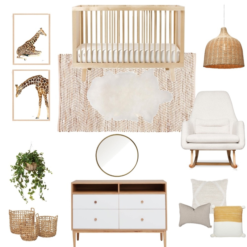 Nursery- Boho/Modern Mood Board by Arobison on Style Sourcebook