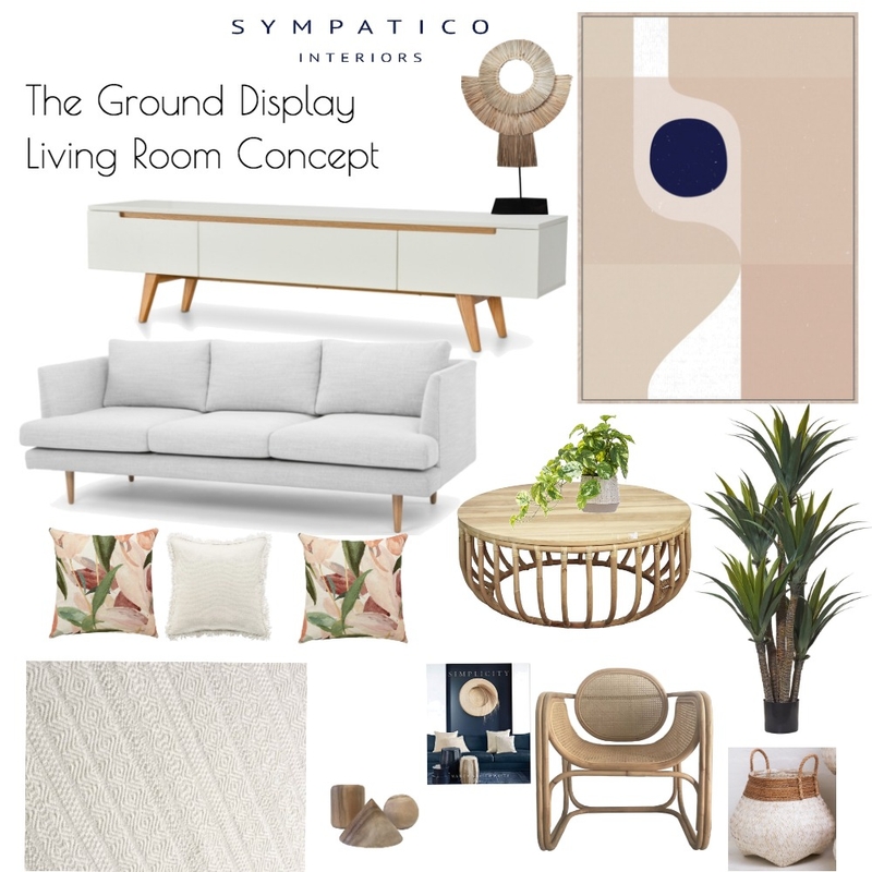 The Grounds Townhouse - Living Mood Board by Sympatico on Style Sourcebook