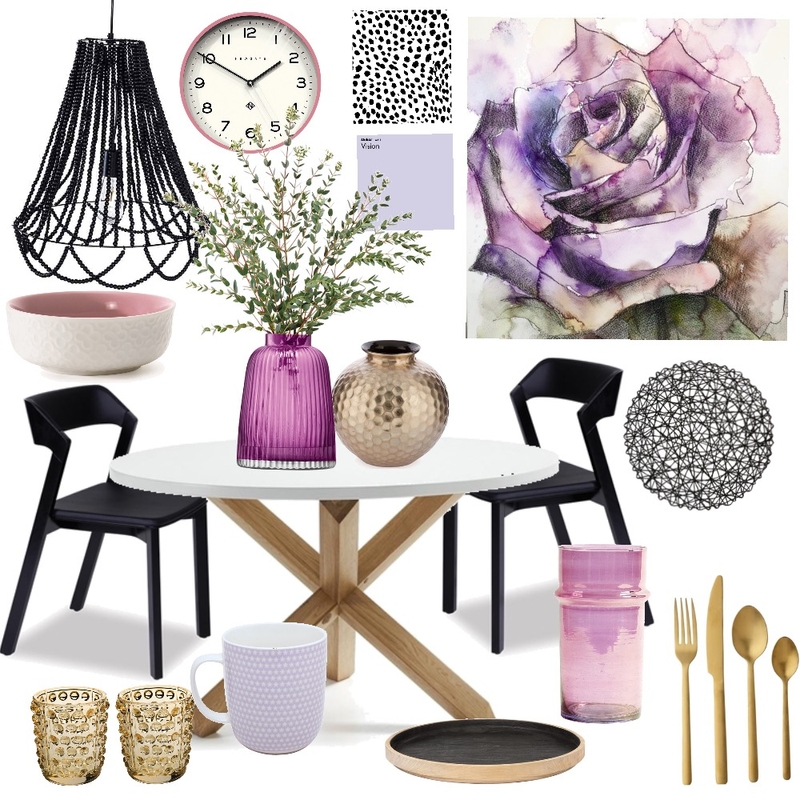 Contemporary Dining Room Mood Board by annadaconceica on Style Sourcebook