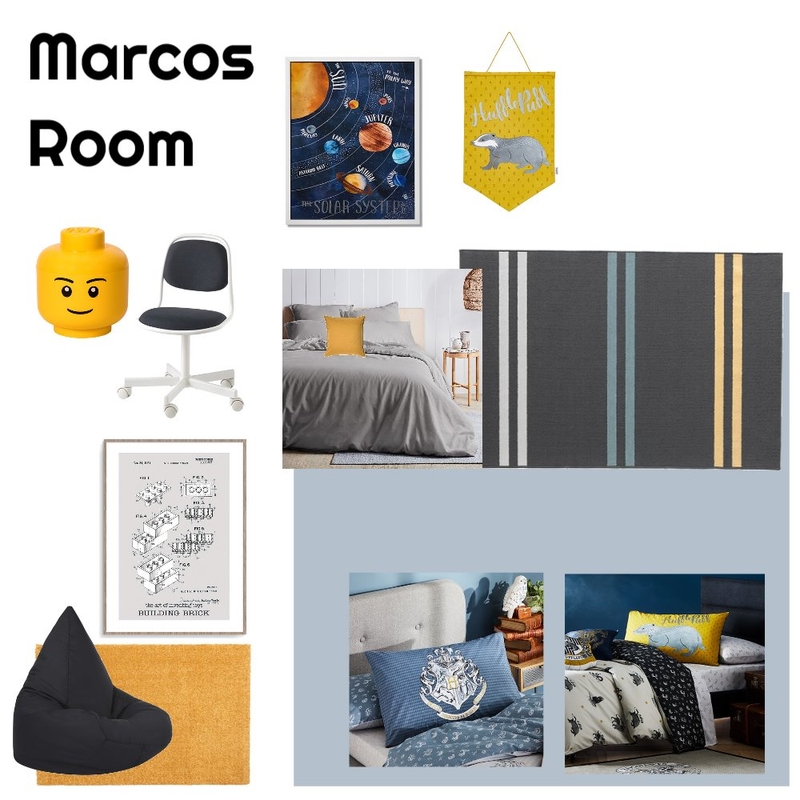 Marco's Room Mood Board by HuntingForBeautBargains on Style Sourcebook