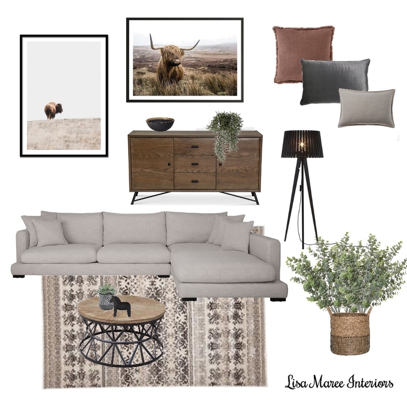 Living Room 3 Mood Board by Lisa Maree Interiors on Style Sourcebook