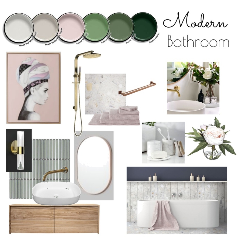 Bathroom Mood Board by Elaine2186 on Style Sourcebook