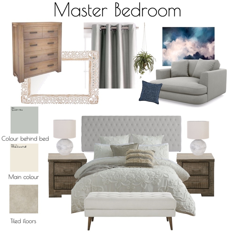master bedroom Mood Board by Rachelhorsley on Style Sourcebook