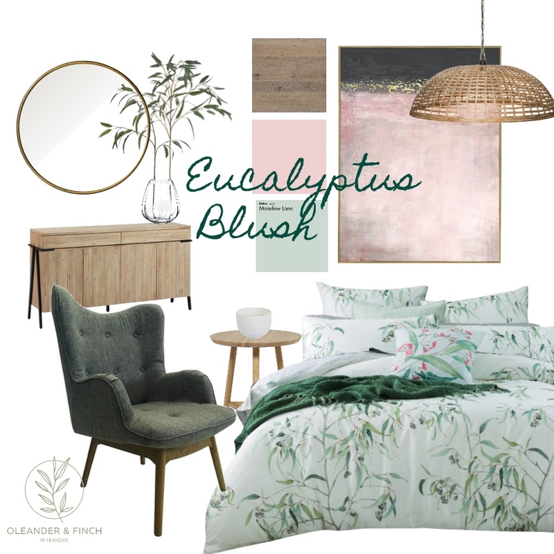 Eucalyptus Mood Board by Oleander & Finch Interiors on Style Sourcebook