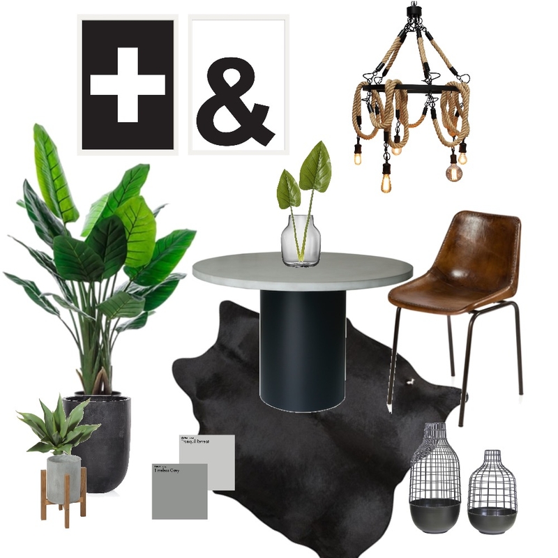 Industrial Dining Mood Board by Haus & Hub Interiors on Style Sourcebook