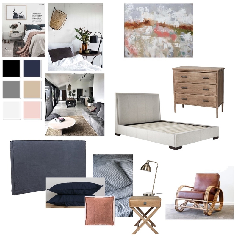 Kate Ryan's Bedroom Concept Mood Board by Melissa Welsh on Style Sourcebook