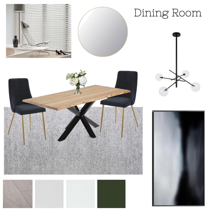 Dining Room #1 Mood Board by madzgartside on Style Sourcebook