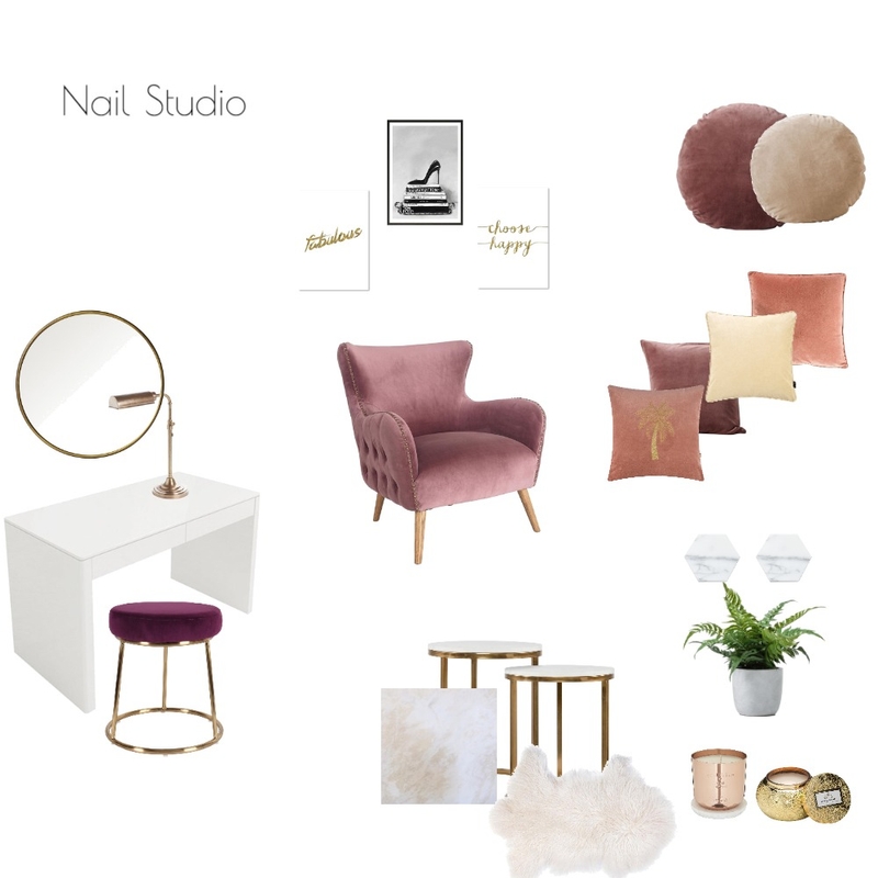 Nail Studio Mood Board by AnissaTa on Style Sourcebook