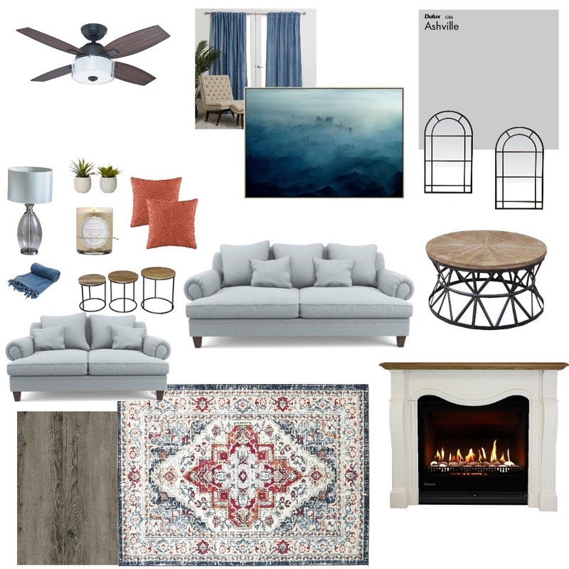 Living Room Mood Board by Tammy on Style Sourcebook