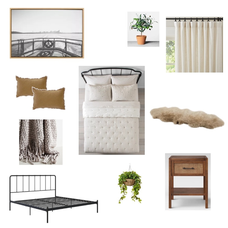 John AIR BNB Master Bed Mood Board by Annacoryn on Style Sourcebook