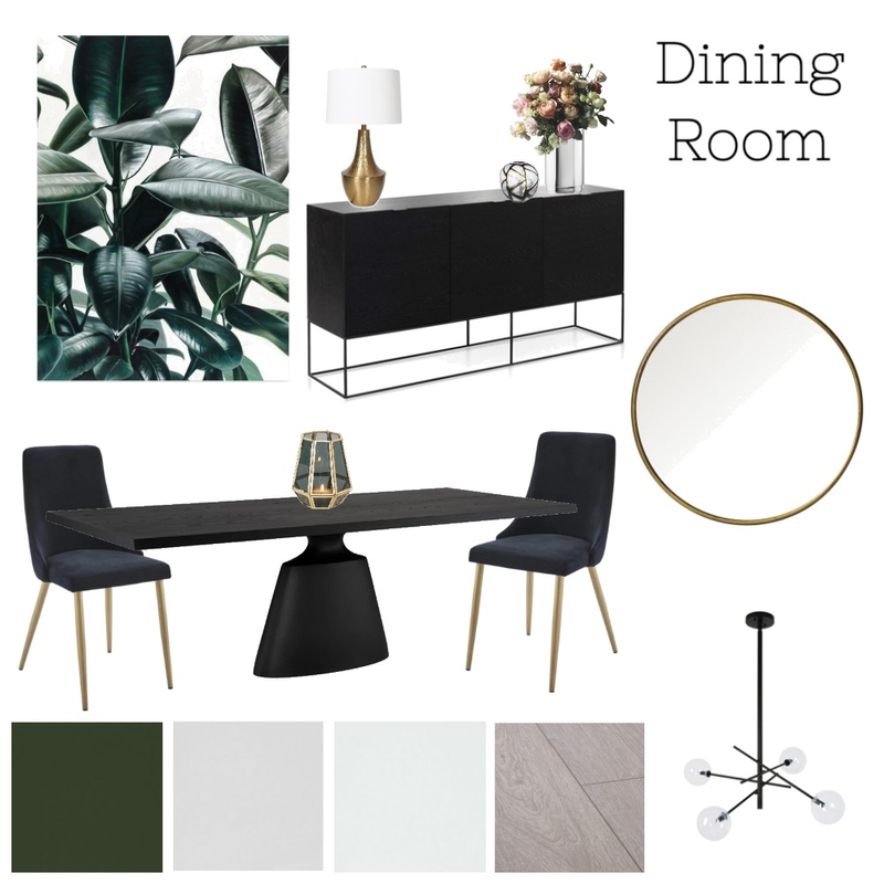 Dining Room #2 Mood Board by madzgartside on Style Sourcebook