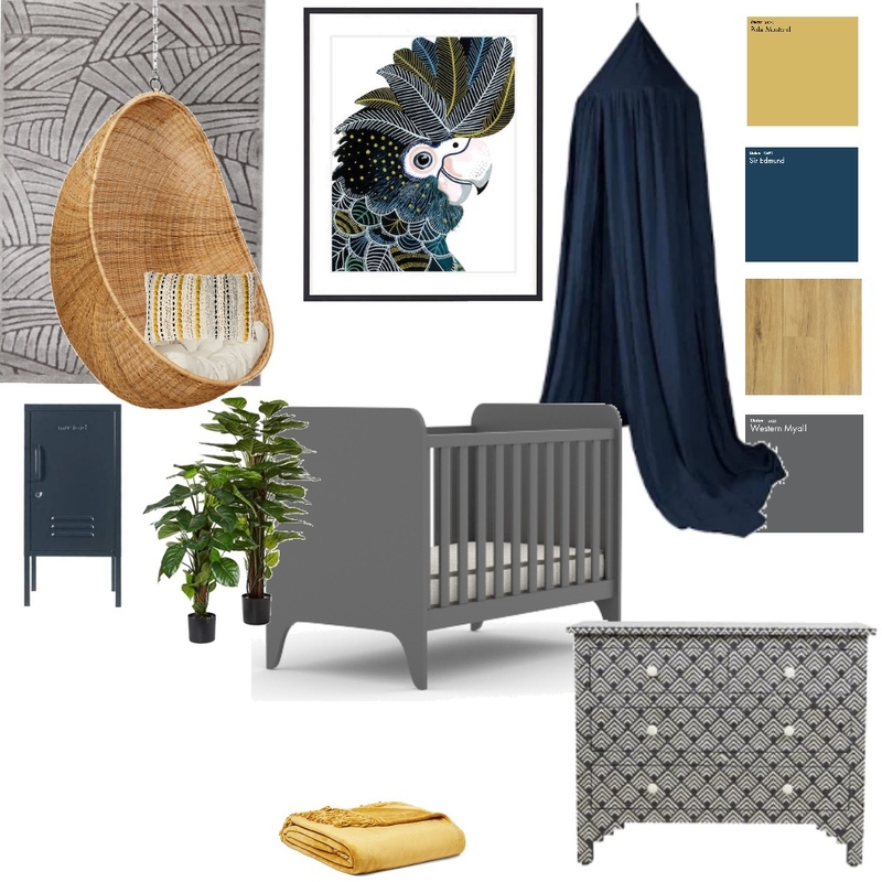 NHQ Nursery Mood Board by Oleander & Finch Interiors on Style Sourcebook