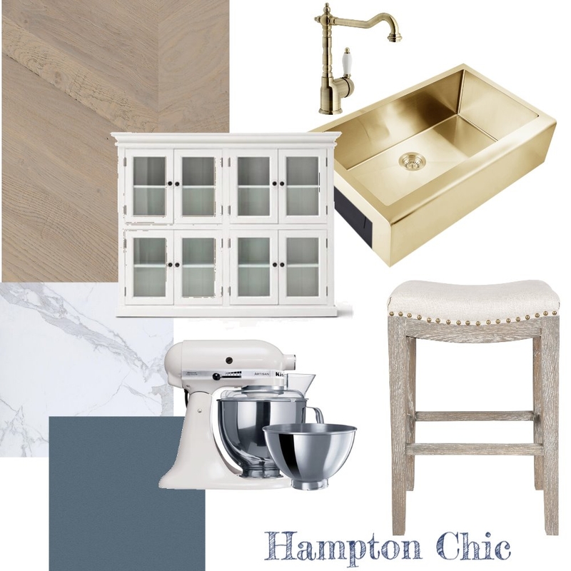 Hampton Chic Kitchen Mood Board by MiraDesigns on Style Sourcebook