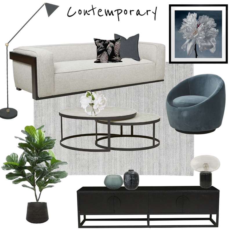Contemporary Mood Board by Nkdesign on Style Sourcebook