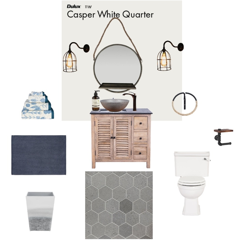 Bathroom Mood Board by Tammy on Style Sourcebook