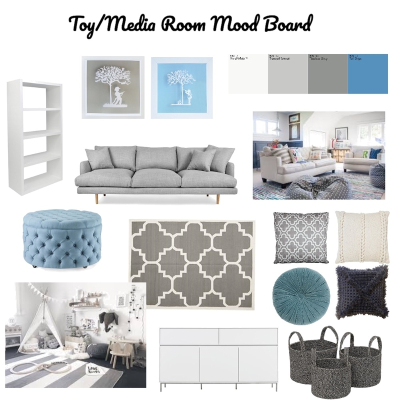 Toy/Media Room Mood Board by brooke.mckenzie95 on Style Sourcebook