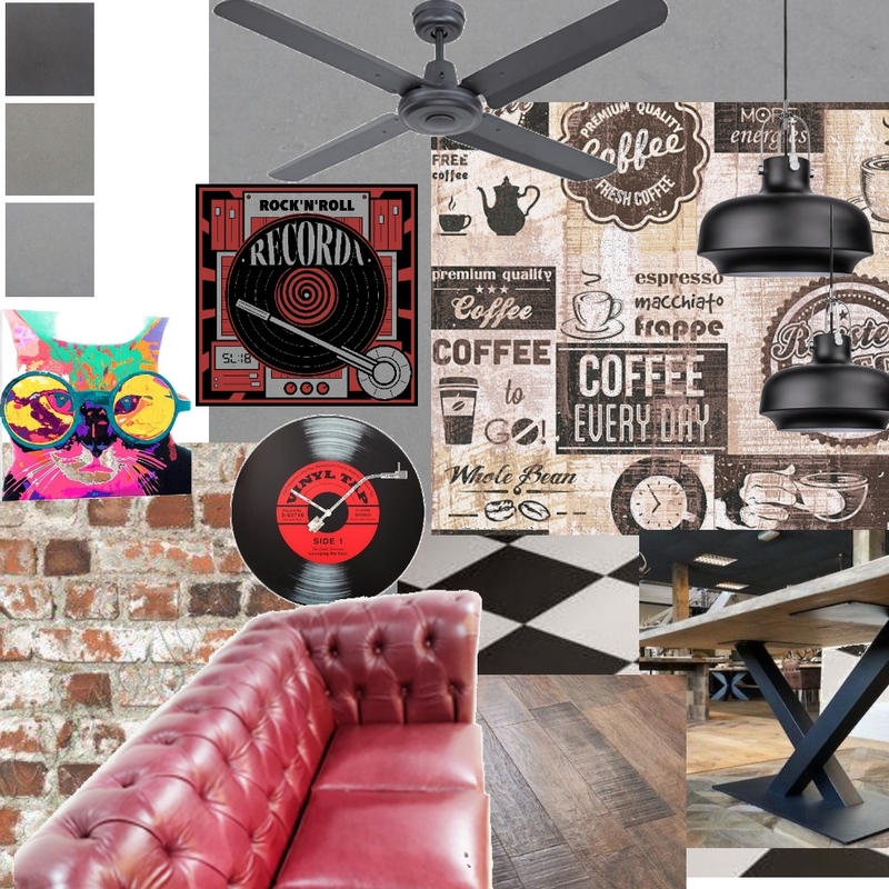 Cafeteria com Música Mood Board by mvsilvadesign on Style Sourcebook