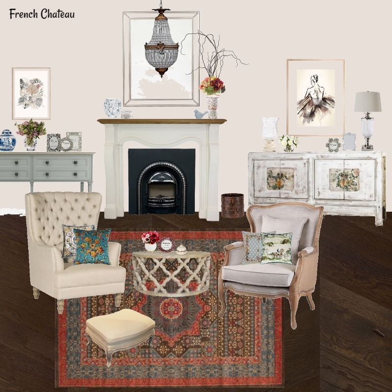 French Chateau Mood Board by Jo Laidlow on Style Sourcebook