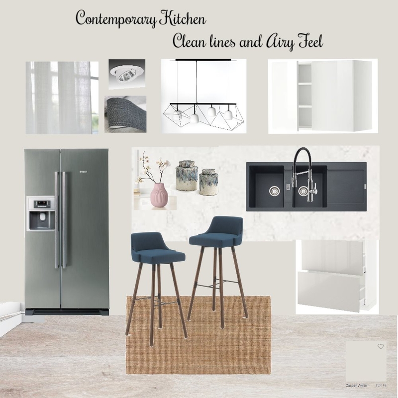contemporary Kitchen Mood Board by DA Tailors on Style Sourcebook