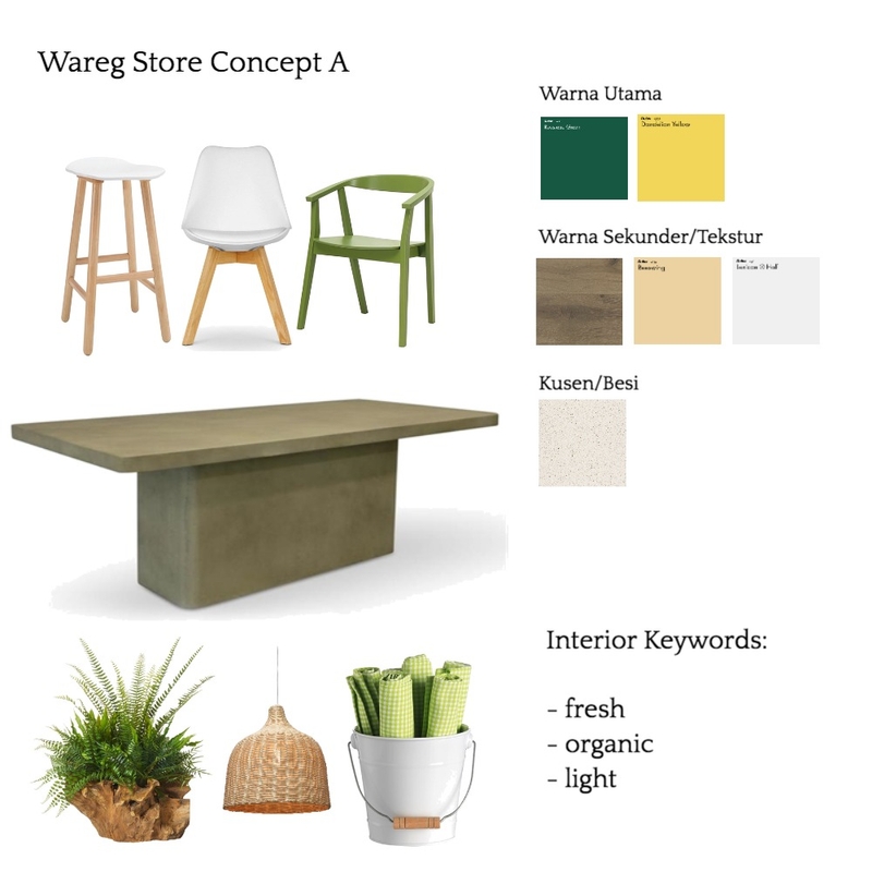 WAREG Concept A Mood Board by Andini Endah Pratiwi on Style Sourcebook
