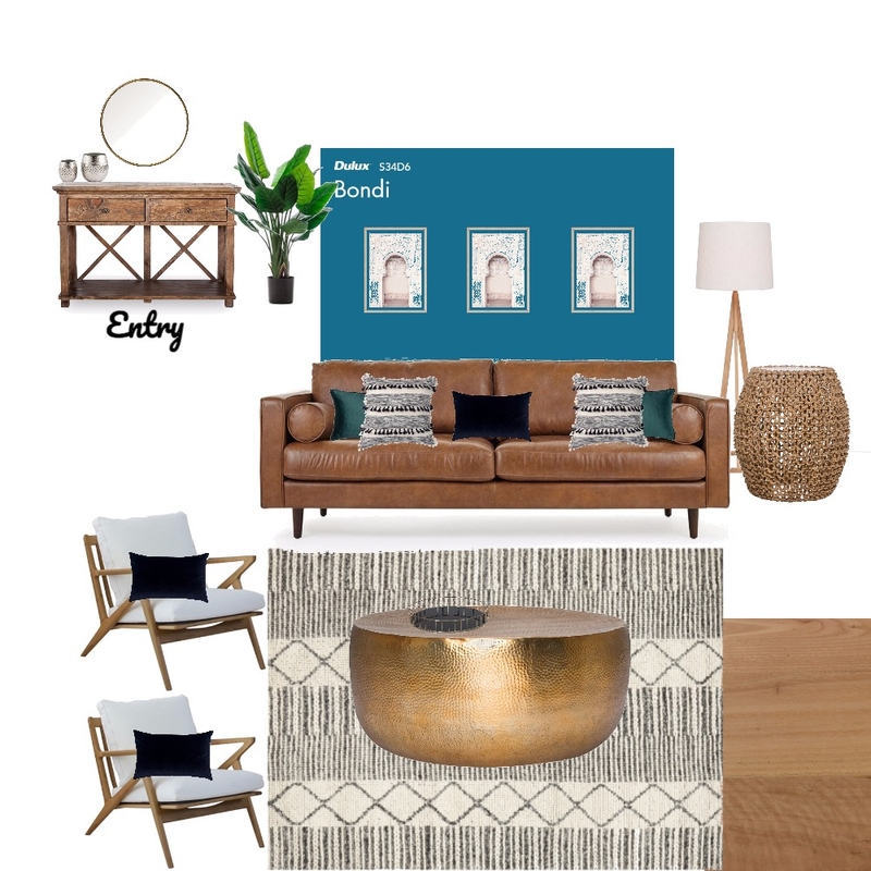 Eclectic Living Room Mood Board by homesbymonica on Style Sourcebook