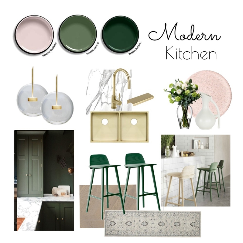 Modern Kitchen Mood Board by Elaine2186 on Style Sourcebook