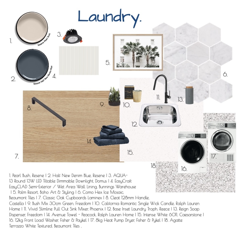 Laundry MB 1 Mood Board by AshJayne on Style Sourcebook