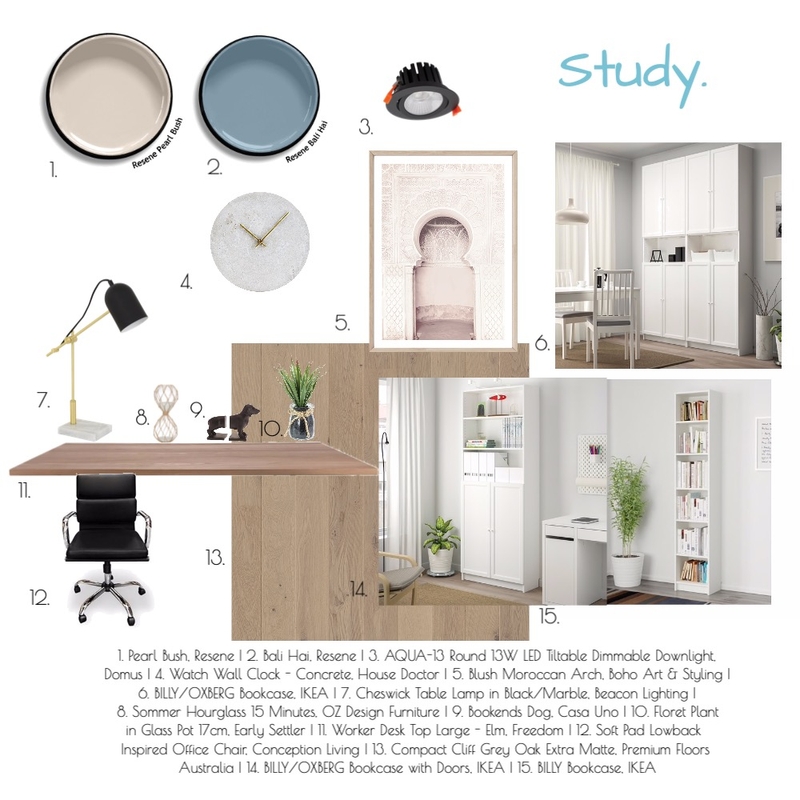 Study MB 1 Mood Board by AshJayne on Style Sourcebook