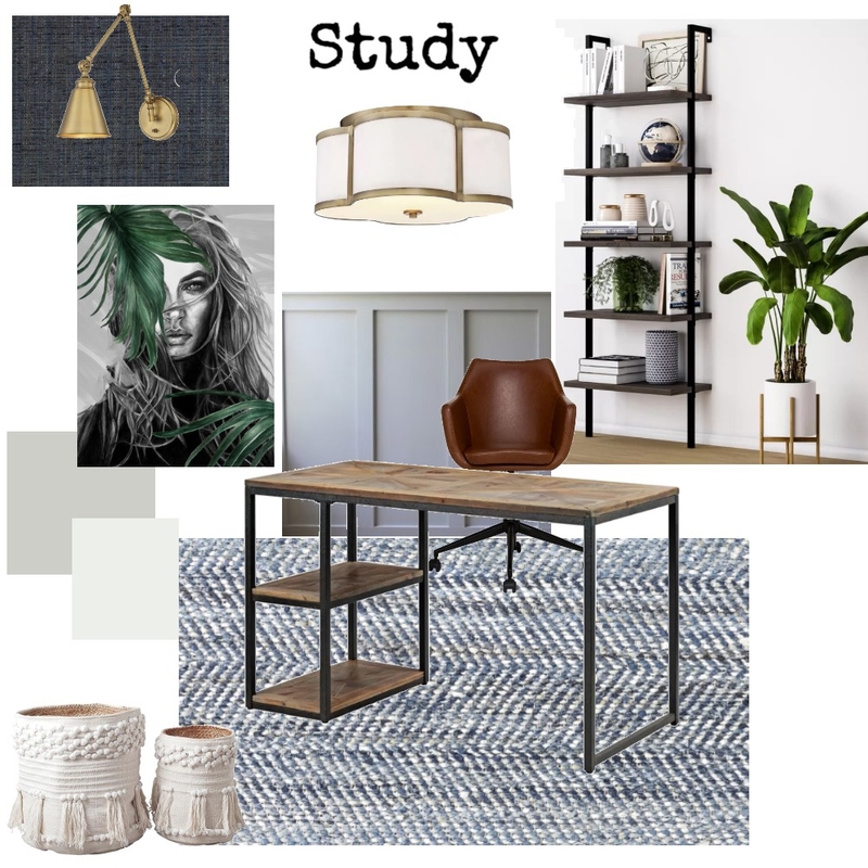 Study Mood Board by Nics on Style Sourcebook