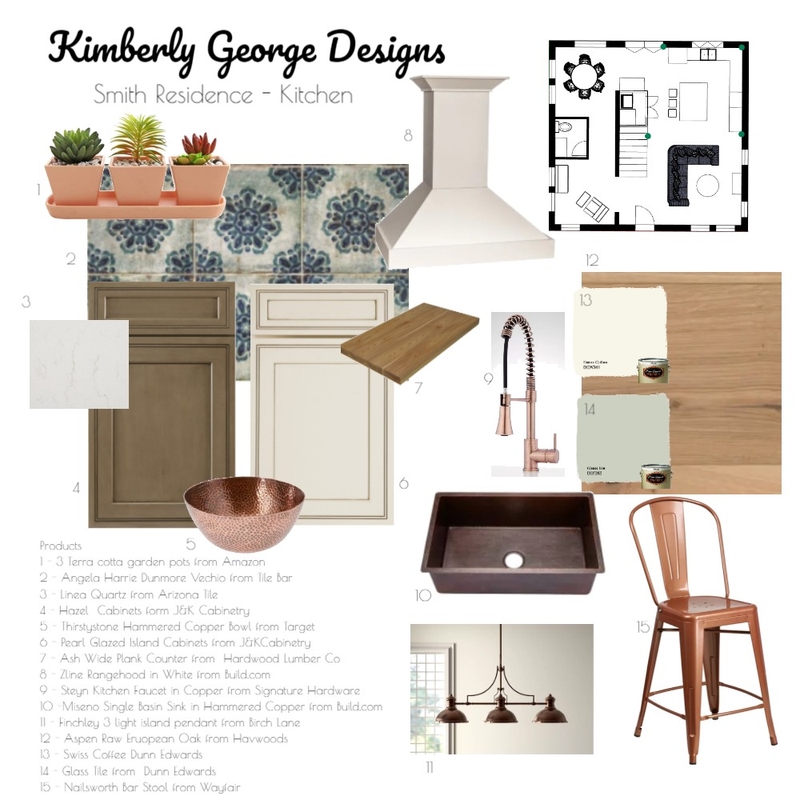 IDI Kitchen Mood Board by Kimberly George Interiors on Style Sourcebook