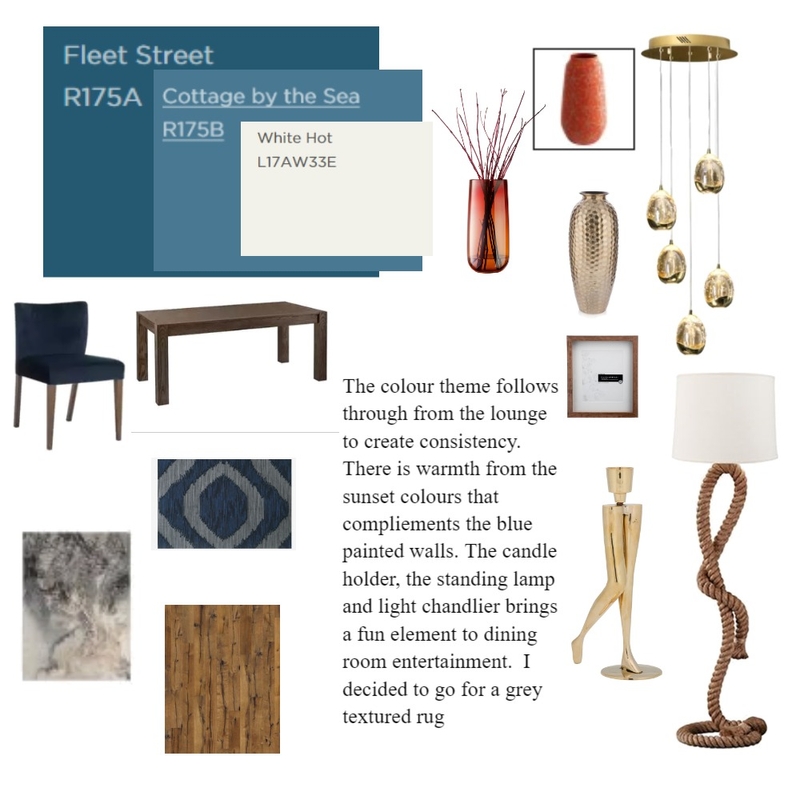 Dining Room Mood Board by Blue Artist on Style Sourcebook