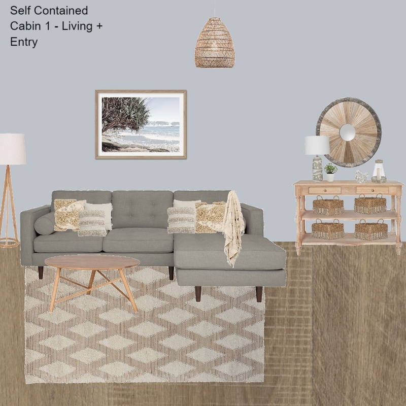 Self Contained Cabin 1 Living Mood Board by Jo Laidlow on Style Sourcebook