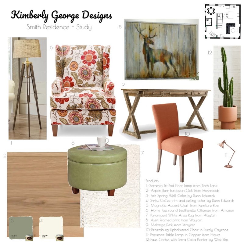 IDI study Mood Board by Kimberly George Interiors on Style Sourcebook