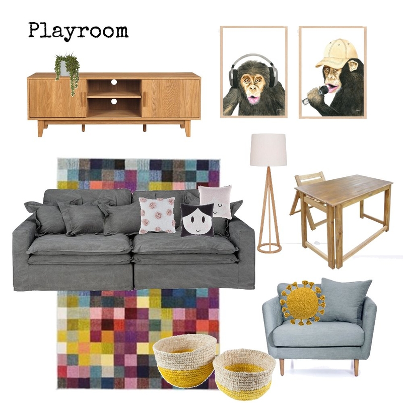 Playroom Mood Board by LaurenKate on Style Sourcebook