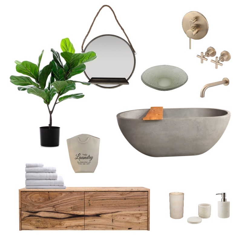 Bathroom Mood Board by drift on Style Sourcebook