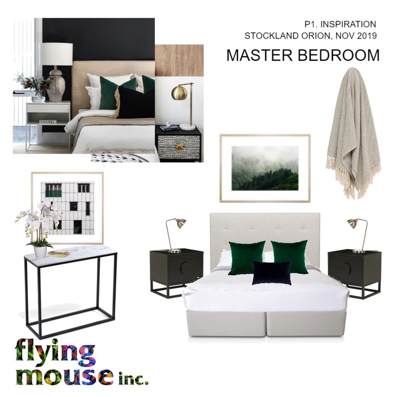 Master bedroom Mood Board by Flyingmouse inc on Style Sourcebook