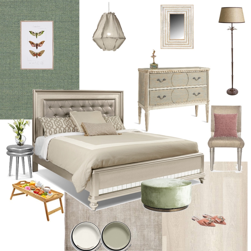 Romantic Metallic Mood Board by Tayanna on Style Sourcebook