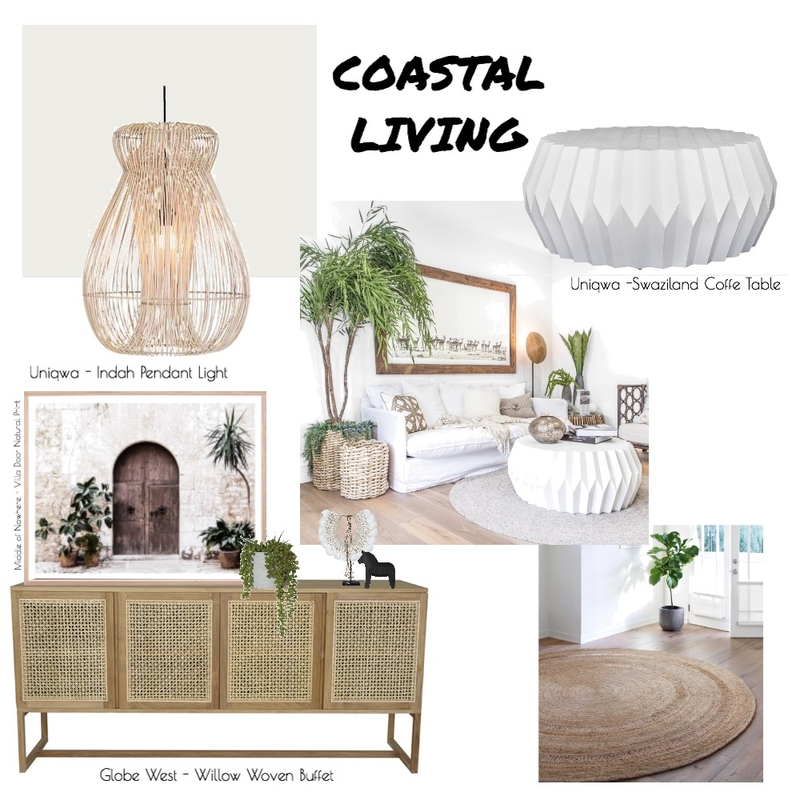 coastal living Mood Board by stylebeginnings on Style Sourcebook