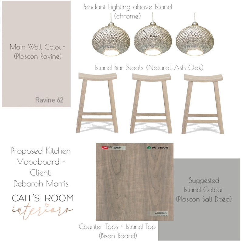Deborah Morris - Kitchen Moodboard Mood Board by caitsroom on Style Sourcebook