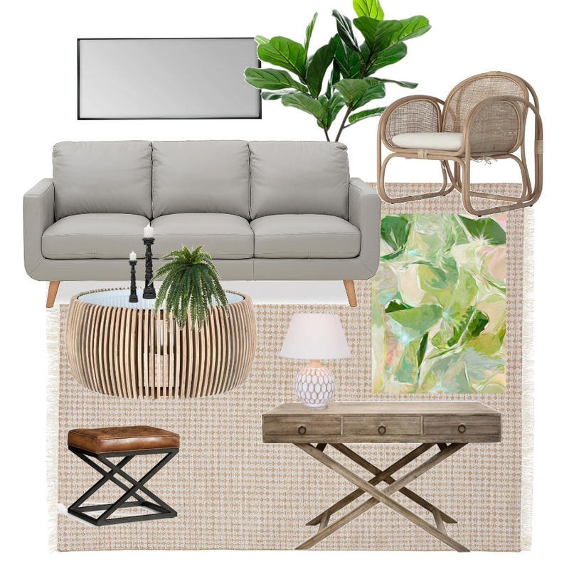 Relaxed Coastal Lounge Mood Board by Urban on Style Sourcebook