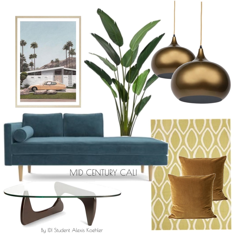 Mid Century Cali Mood Board by AlexisK on Style Sourcebook