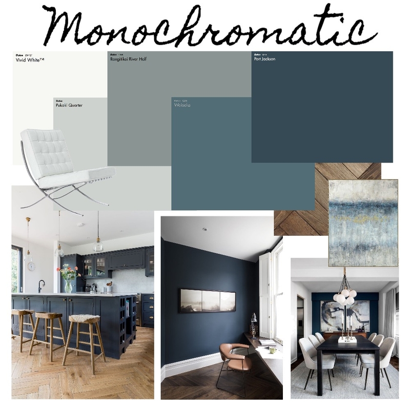 Monochromatic Mood Board by LaurenPowell on Style Sourcebook