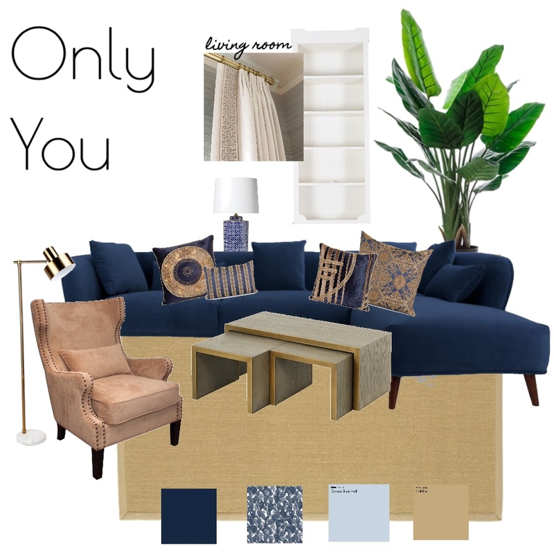 Sarah Morrin - Living Room II Mood Board by RLInteriors on Style Sourcebook