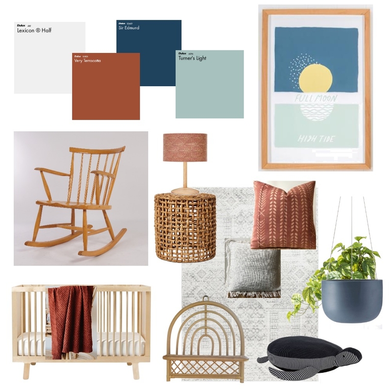 Nursery Inspiration Mood Board by Michelle Canny Interiors on Style Sourcebook