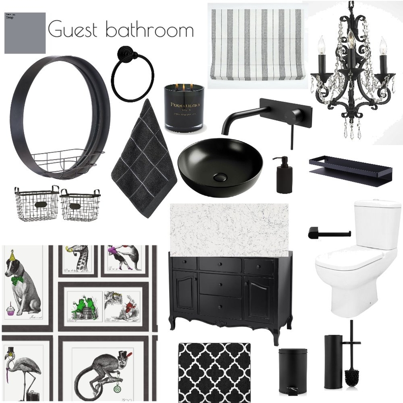 Guest bathroom Mood Board by DesignByDes on Style Sourcebook