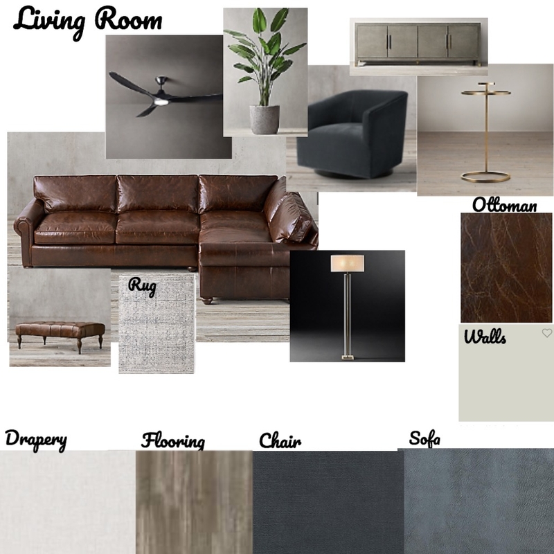 Module 9/Living Room Mood Board by lbalcar on Style Sourcebook