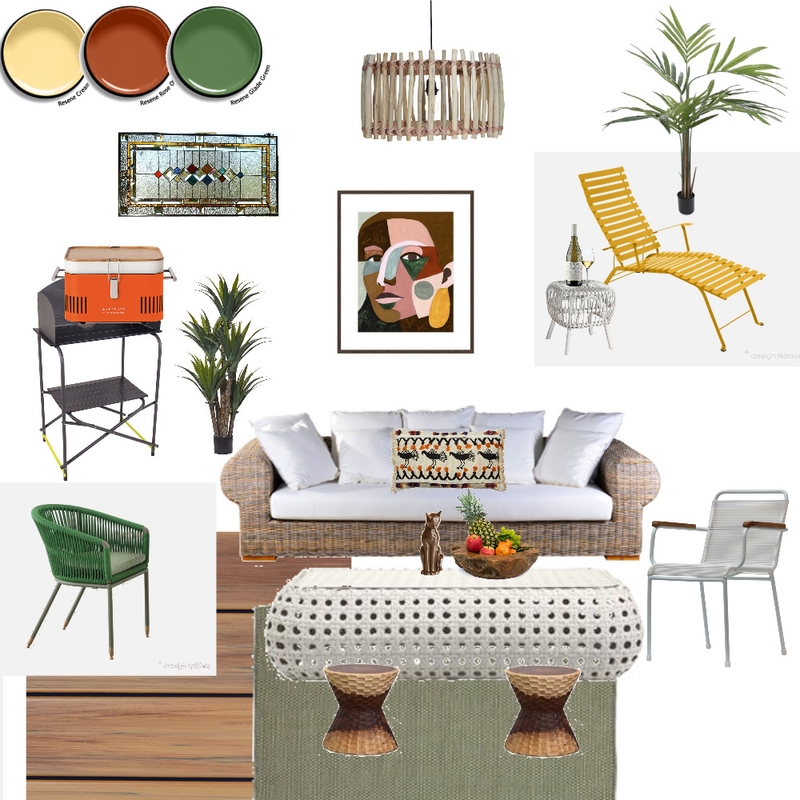 eclectic patio Mood Board by Tayanna on Style Sourcebook