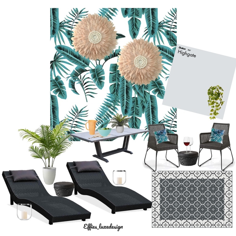 Poolside retreat Mood Board by Effies_luxedesign on Style Sourcebook