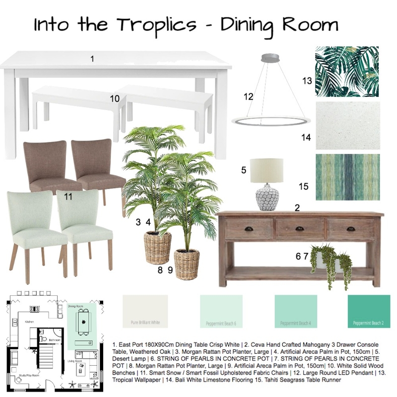 Into the Tropica Mood Board by tracy.sa on Style Sourcebook