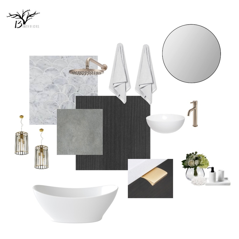 Churchlands Bathroom Mood Board by 13 Interiors on Style Sourcebook